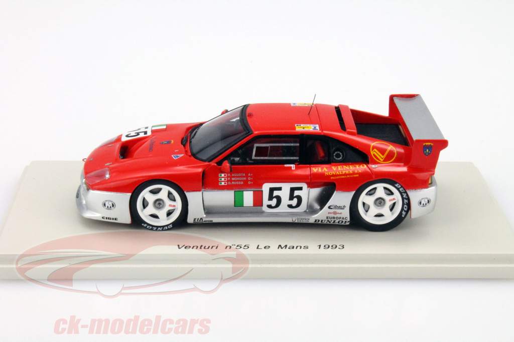 Venturi #55 24 ルマン 1993 アグスタ / モンディーニ / ルッソ 1:43 Spark