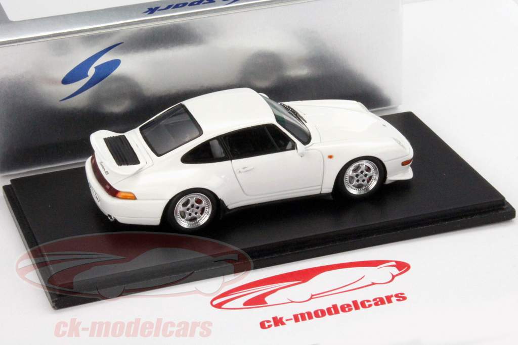 ポルシェ 993 カレラ RS クーペ 年 1995 白 1:43 Spark