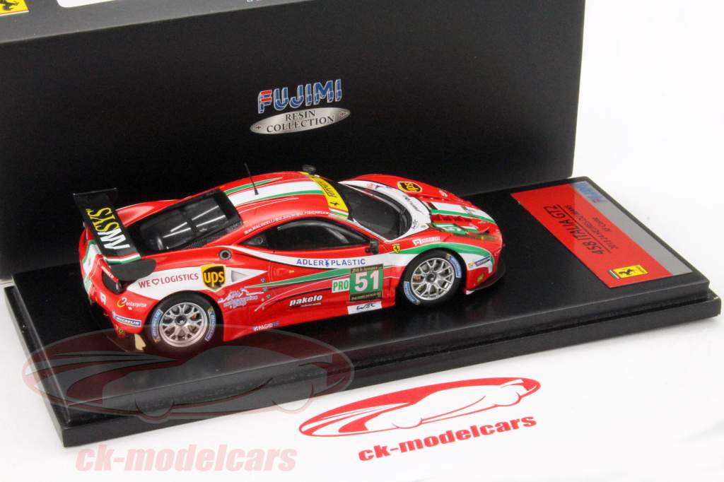 フジミ 1/43 フェラーリ 458 GT2 #59 ルマン24H 2011 Fujimi 1:43 フェラーリ 458 イタリア GT2 #51 24 ルマン 2013