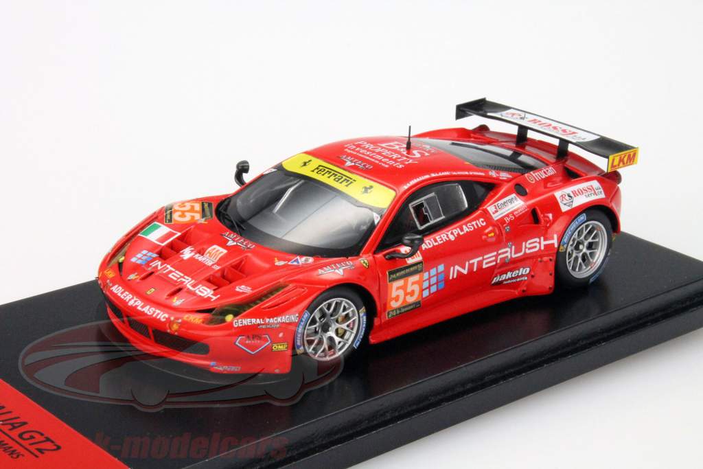 フジミ 1/43 フェラーリ 458 GT2 #59 ルマン24H 2011 1/43 TSM Fujimi Ferrari 458 ITalia GT2 2011 24 Hours Lemans