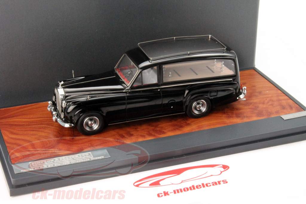 Rolls Royce Simpson &amp; Slater Hearse Akselafstand 1:43 sort matrix