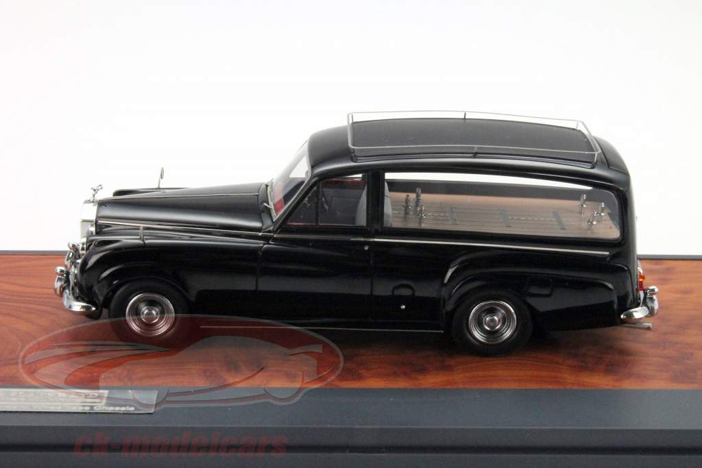 Rolls Royce Simpson & Slater Hearse Wheelbase schwarz 1:43 Matrix