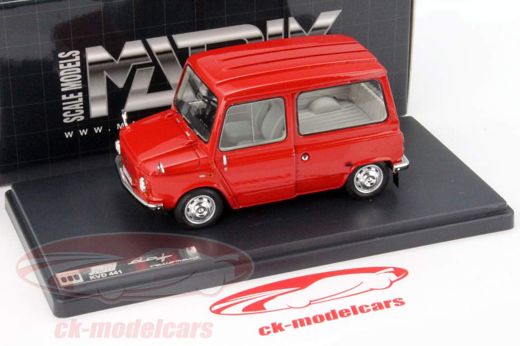 DAF卡尔马Tjorven 441红色1:43矩阵