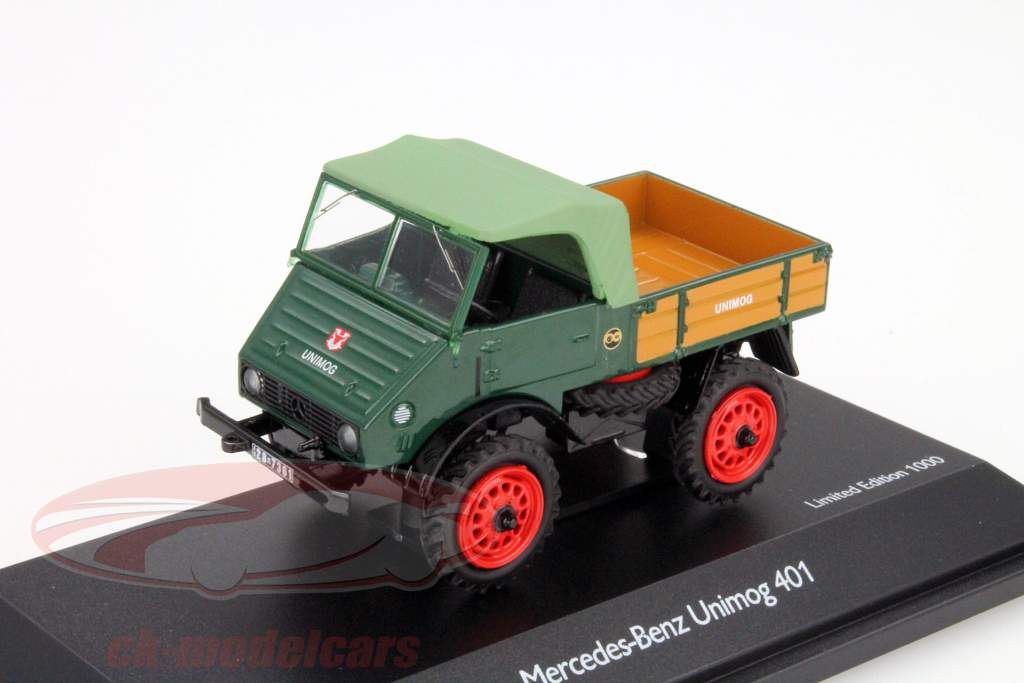梅赛德斯 - 奔驰 乌尼莫克 401 绿色 1:43 旭格