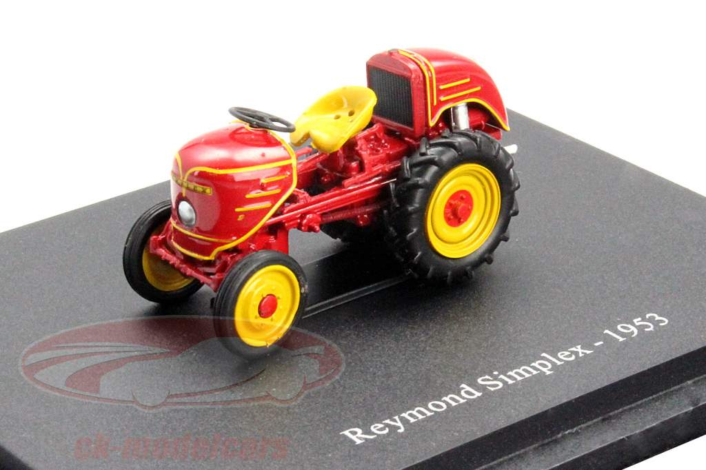Реймон Симплекс Трактор Год 1953 красный 1:43 Алтая