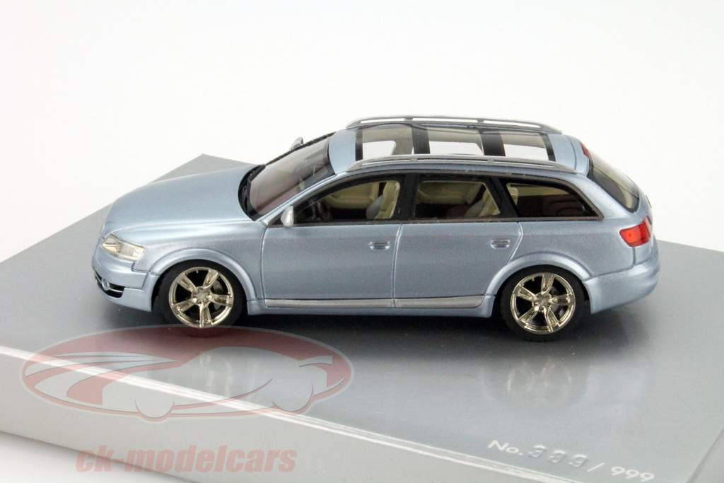 Audi A6 Allrad quattro Audi Studio hellblau 1:43 Looksmart