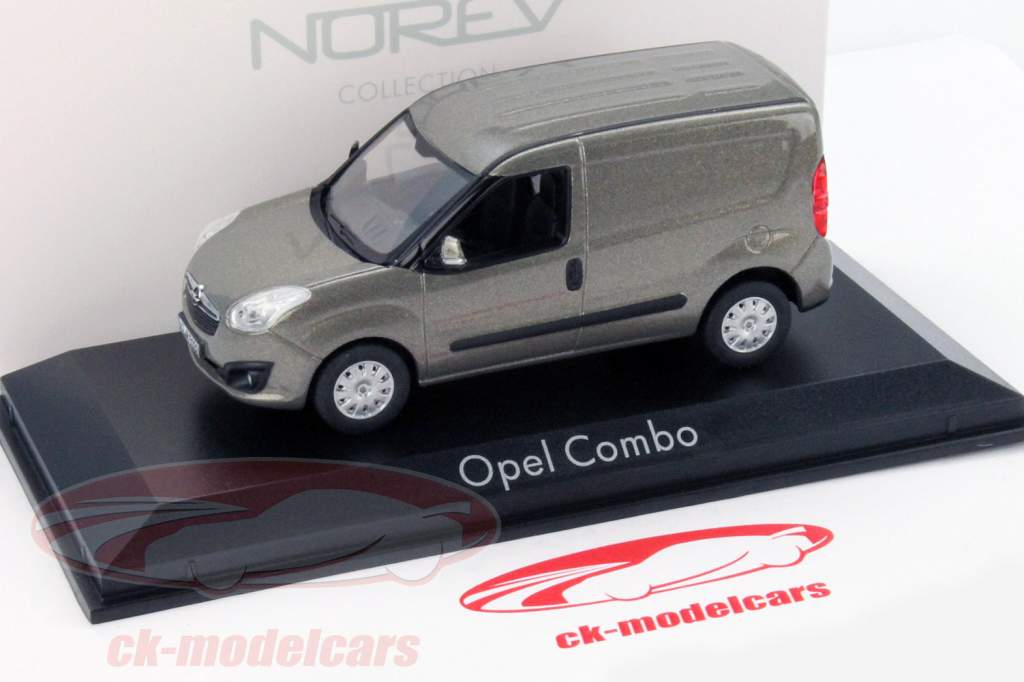Opel Combo construit en 2012 gris métallisé 1:43 Norev