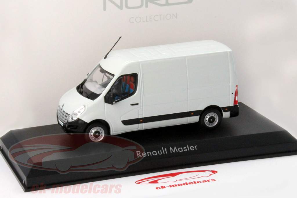 Renault Master bouwjaar 2010 wit 1:43 Norev