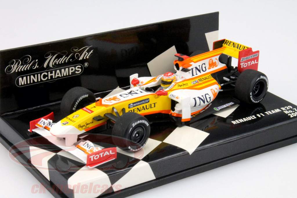 Renault F1 R29 #8 1/18 MINICHAMPS 限定品 Minichamps 1:18 Fernando Alonso Renault R29 formula 1 2009