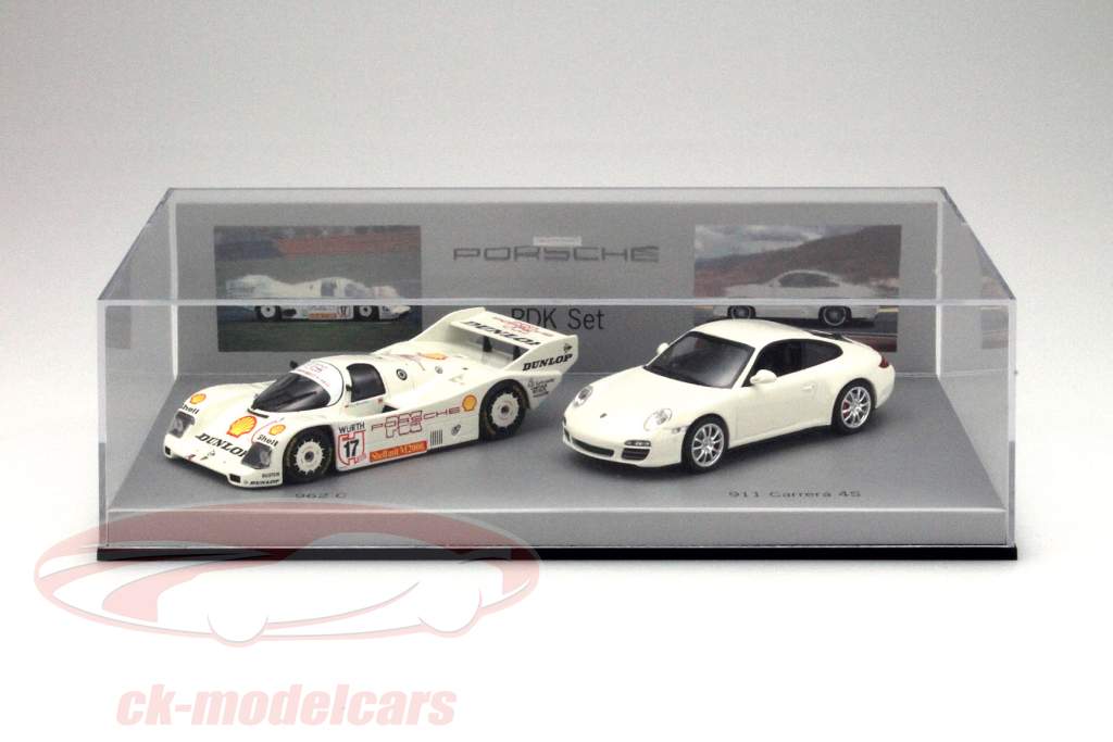 Minichamps 1:43 ポルシェ PDK 2両 セット ポルシェ 962C #17 と