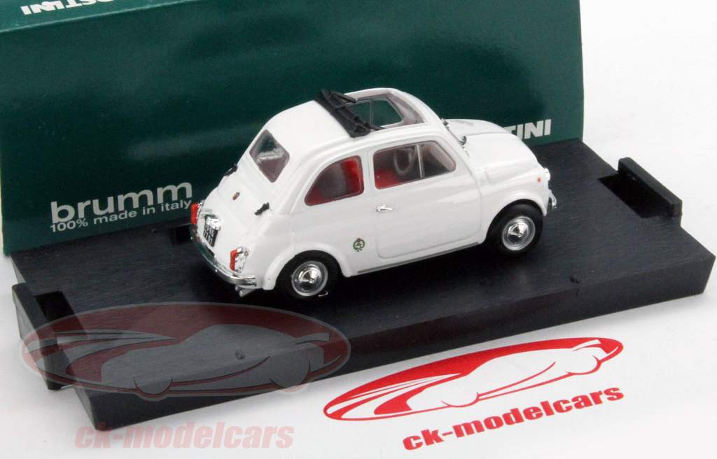 Fiat アバルト 595 SS 年 1965 白 1:43 完成モデル