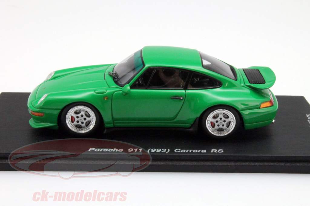 ポルシェ911（993）カレラRSは緑一時43スパーク