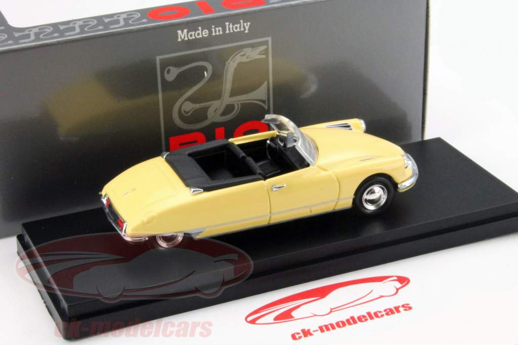Citroen DS 19 Cabiolet Anno 1961 giallo 1:43 RIO Models