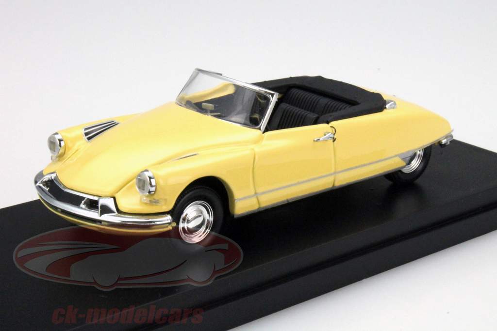 シトロエン DS 19 Cabiolet 年 1961 イエロー 1:43 RIO Models