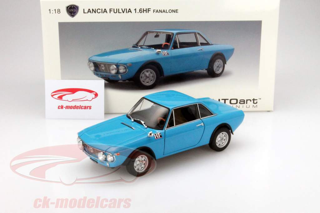 ミニカー AUTOart LANCIA FULVIA 1/18 AUTOart 1:18 Lancia Fulvia 1.6 HF Fanalone racing red 74701
