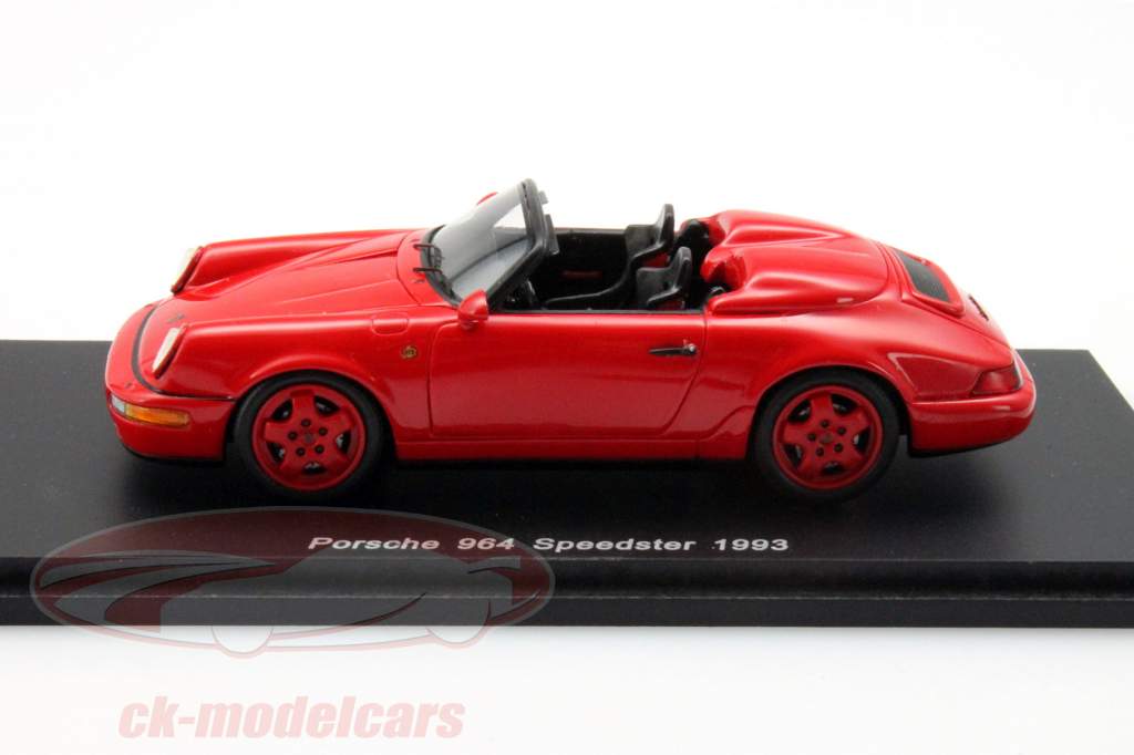 Porsche 964 Speedster Year 1993 red 1:43 Spark