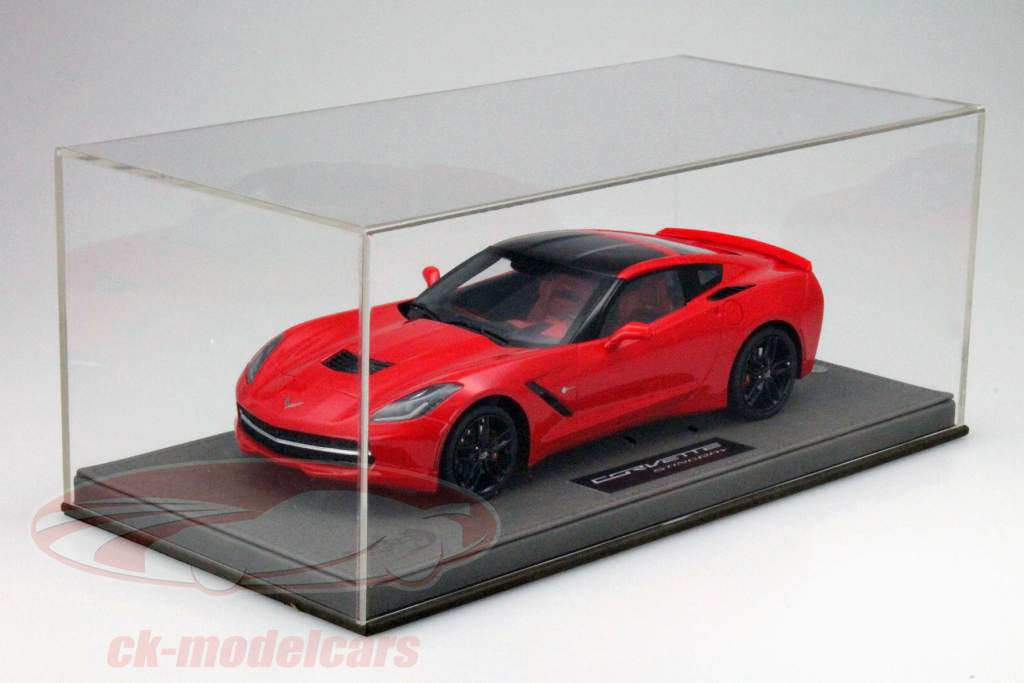 雪佛兰 克尔维特 黄貂鱼 底特律 汽车 节目 2013 火炬 红 1:18 BBR