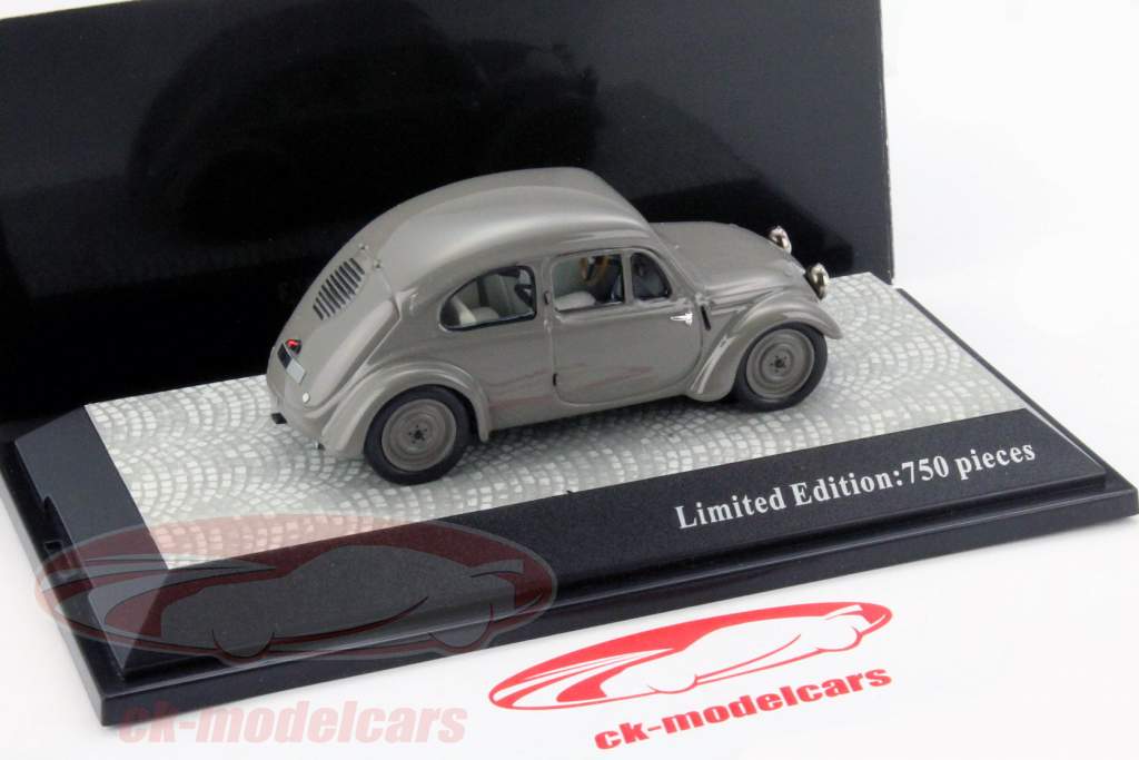 Porsche Volkswagen VW Тест автомобиля V3 серый 1:43 PremiumClassiXXs