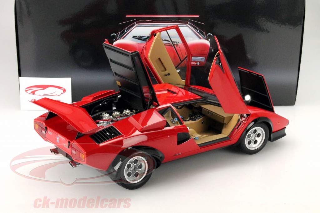Kyosho 1:12 ランボルギーニカウンタックLP500S WW年1980赤一時