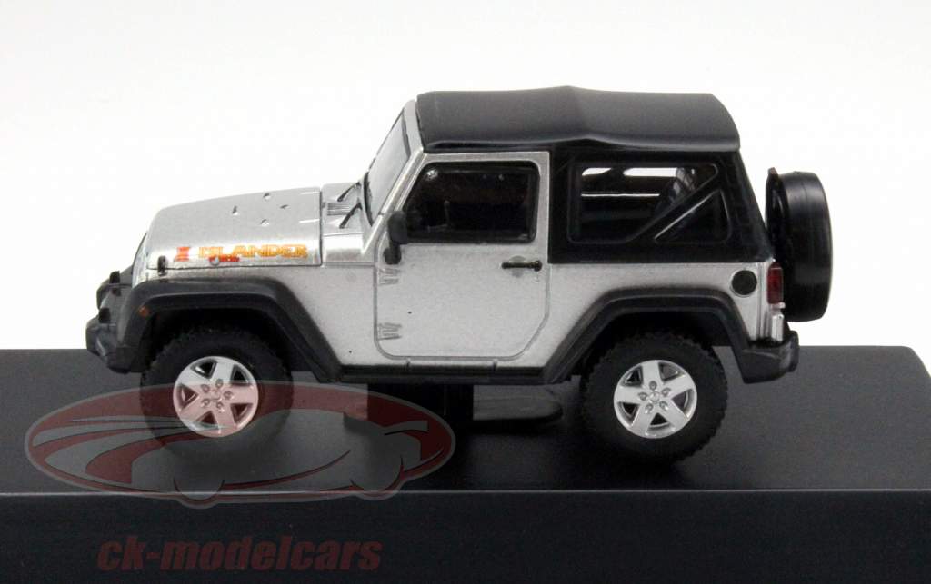 Jeep Wrangler Islander Year 2010 silver 1:43 Greenlight