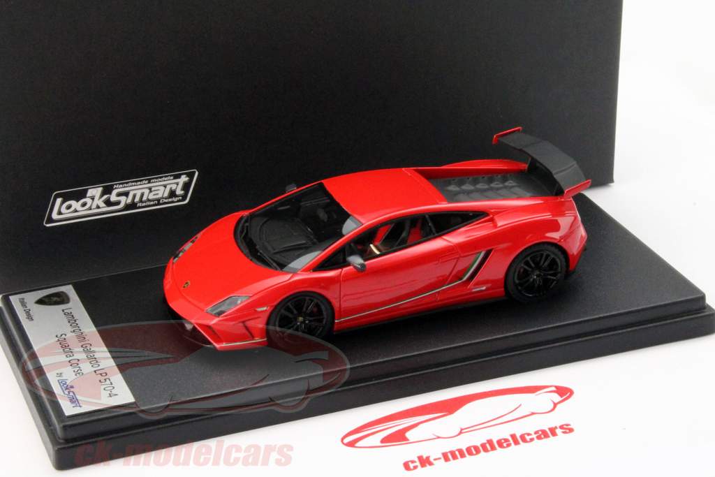Lamborghini Gallardo LP570-4 Squadra Труп 2013 mars красный 1:43 LookSmart
