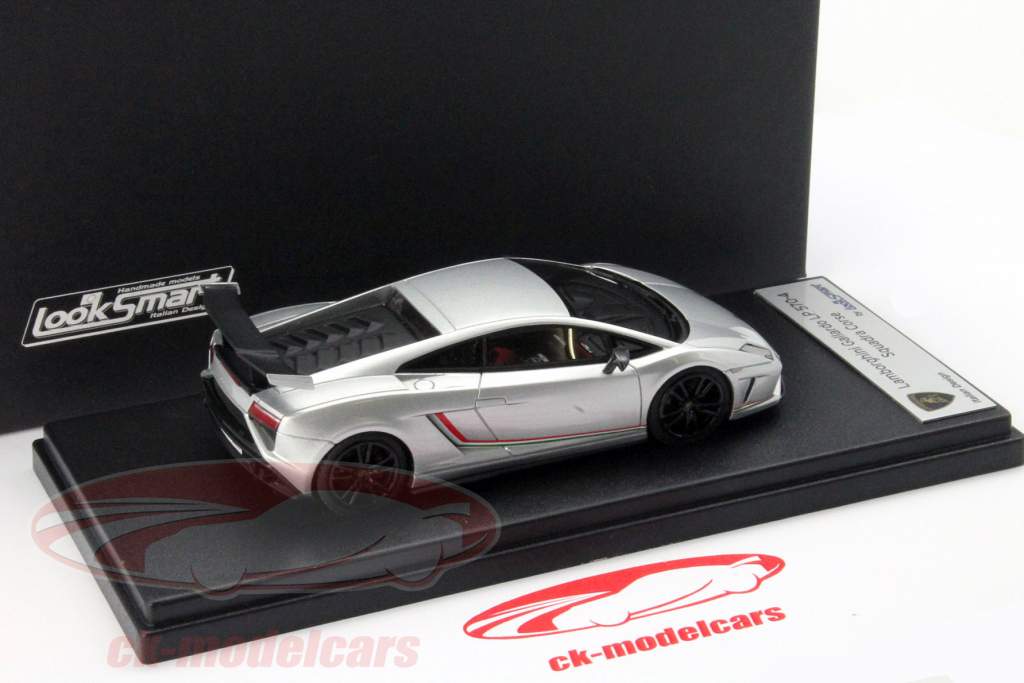 Lamborghini Gallardo LP570-4 Squadra Труп 2013 талассо серый 1:43 LookSmart