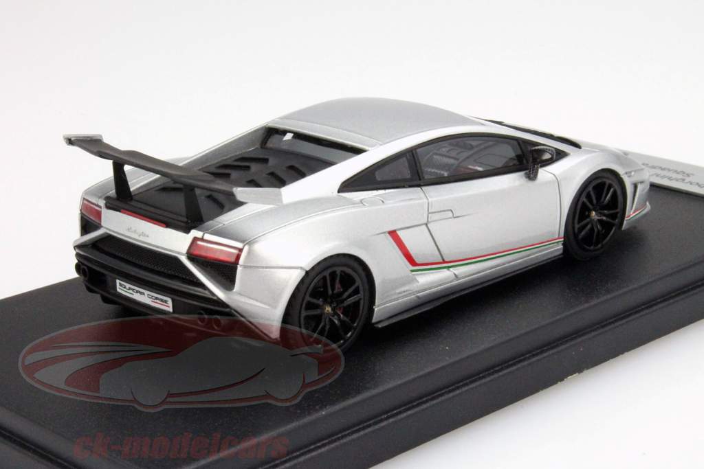 Lamborghini Gallardo LP570-4 Squadra Труп 2013 талассо серый 1:43 LookSmart