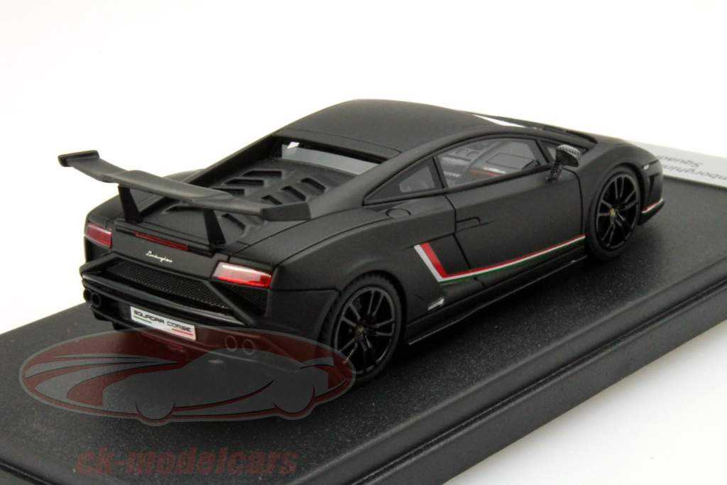 ランボルギーニ ガヤルド LP570-4 スクアドラ コルス 2013 ネメシス 黒 1:43 LookSmart社