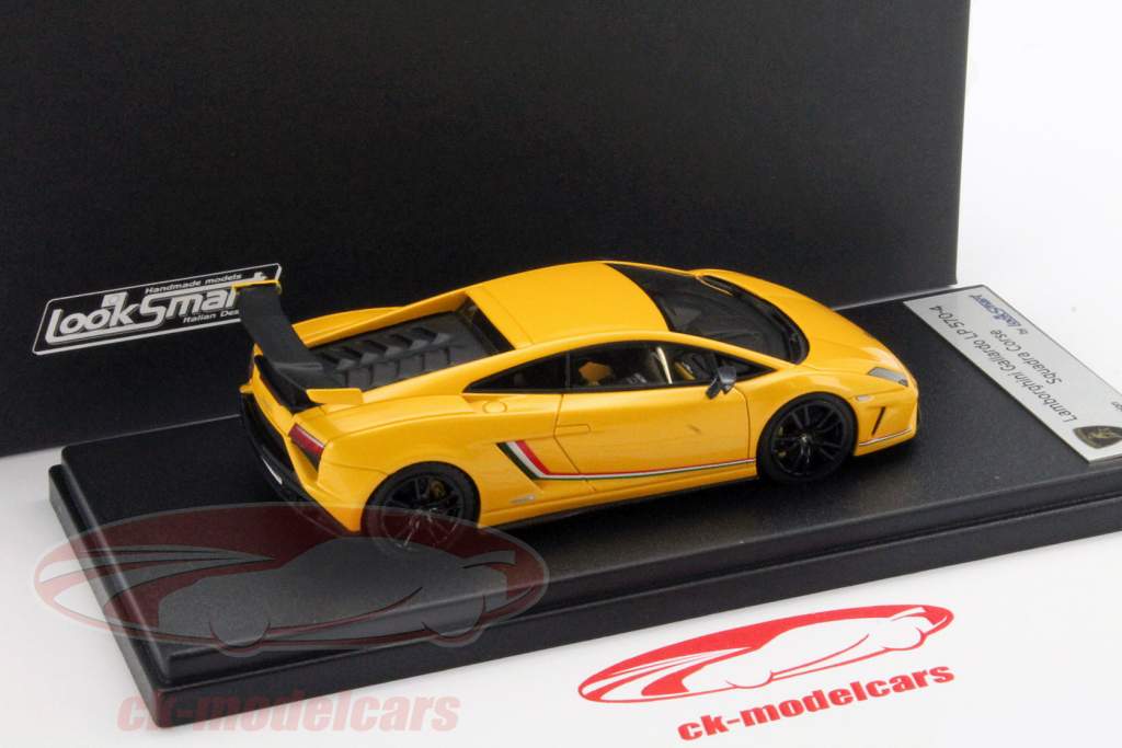 Lamborghini Gallardo LP570-4 Squadra Труп 2013 Мидас желтый 1:43 LookSmart