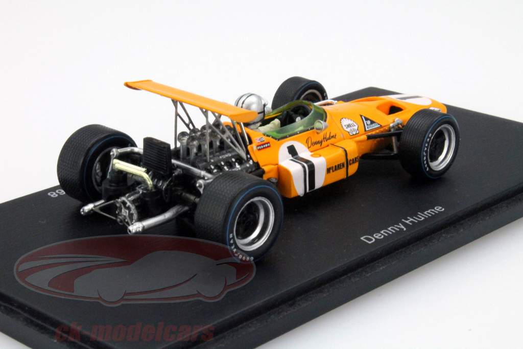 丹尼 赫尔姆 迈凯轮 M7A #1 胜利者 加拿大的 GP 公式 1 1968 1:43 Spark