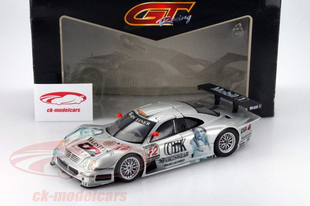 メルセデスベンツ DTM 1/18スケール Maisto 1:18 メルセデス·ベンツ CLK-DTM #12 DTM 2000 完成