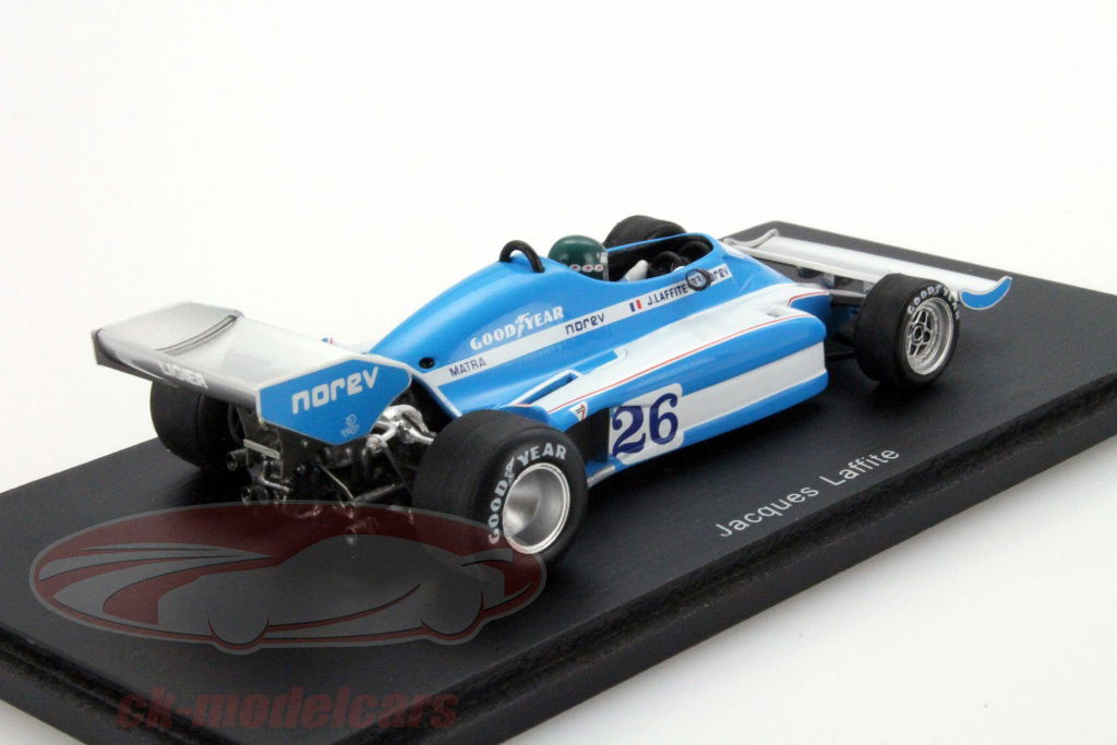 リジェ JS19 #26 J.Laffite 1982　Spark 1/43 Die-cast: Spark's 1982 Ligier JS19, Monaco GP – Savage On Wheels