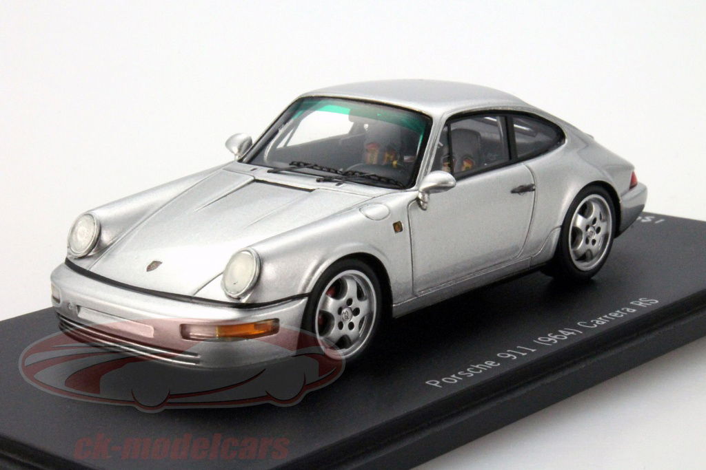 【s2kaki】スパーク 1/43 ポルシェ911(964)カレラRS Spark 1:43 ポルシェ 911 (964) カレラ RS 銀 CAP04311012