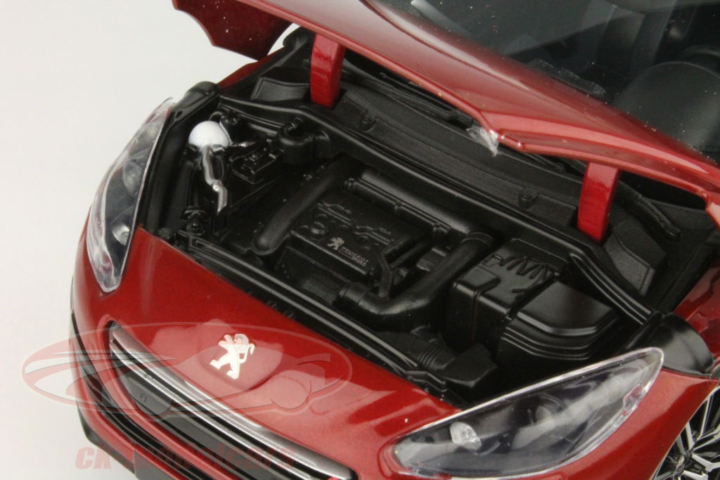 Norev 1:18 プジョー RCZ R 年 2014 赤 ととも​​に マット
