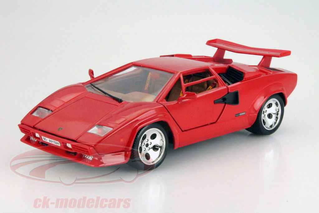 ブラーゴ1/18 ランボルギーニ カウンタック5000QV 赤 Bburago 1:18 ランボルギーニ カウンタック 5000 Quattrovalvole