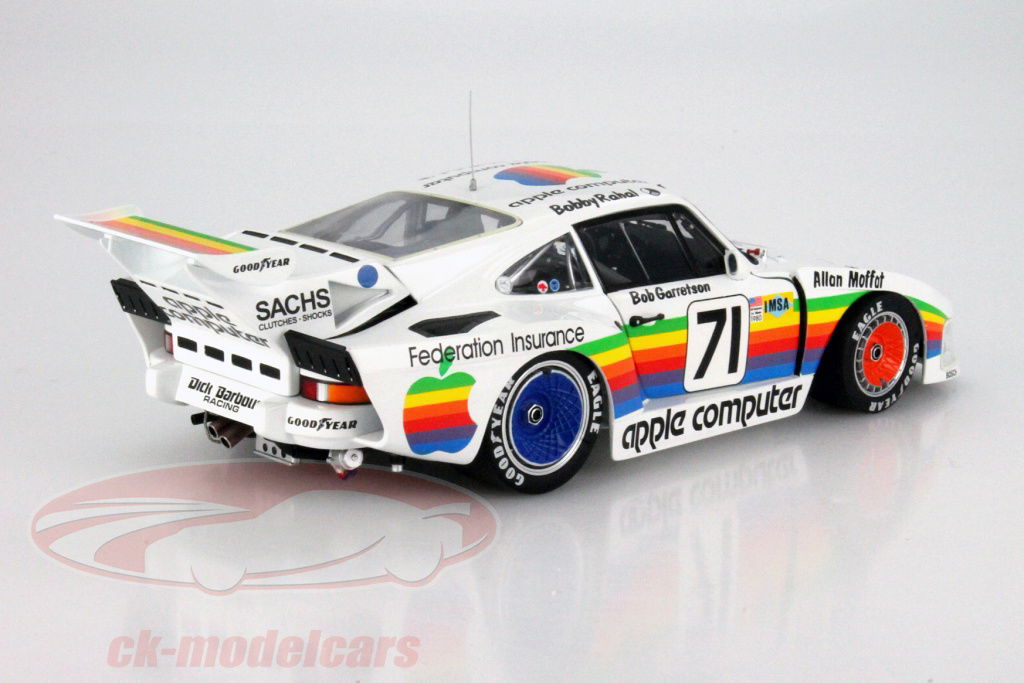 True Scale 1:18 Porsche 935 K3 #71 24h LeMans 1980 Rahel