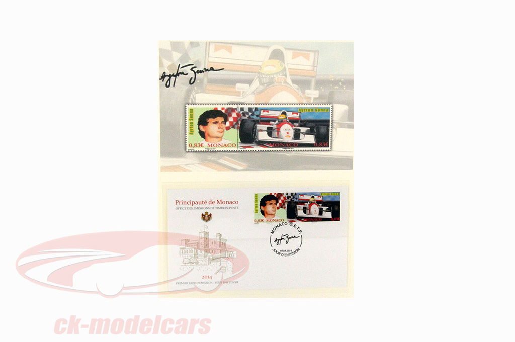 timbro-edizione-speciale-monaco-2014-formula-1-ayrton-senna-con-copertura-e-busta/