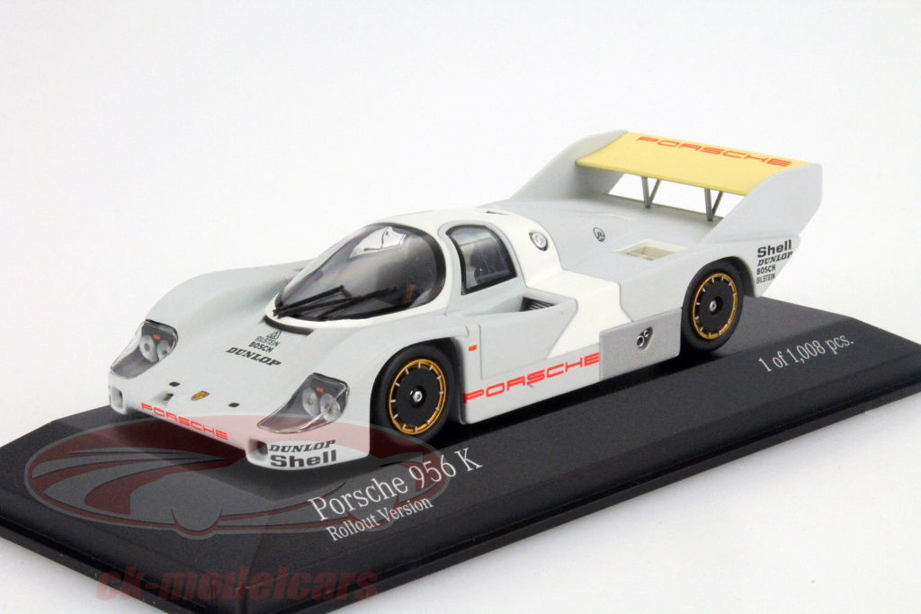MINICHAMPS ポルシェ 956 K 3台セット PORSCHE ミニカー Minichamps 1:43 ポルシェ 956 K ヴァイザッハ ロールアウト