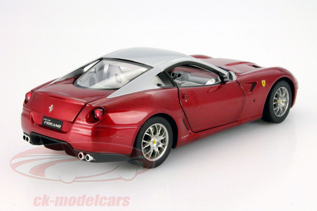 Hot Wheels エリート 599 GTB Fiorano 限定版　1/18 FERRARI 599 GTB FIORANO RED HOT WHEELS SUPER ELITE EDITION 1
