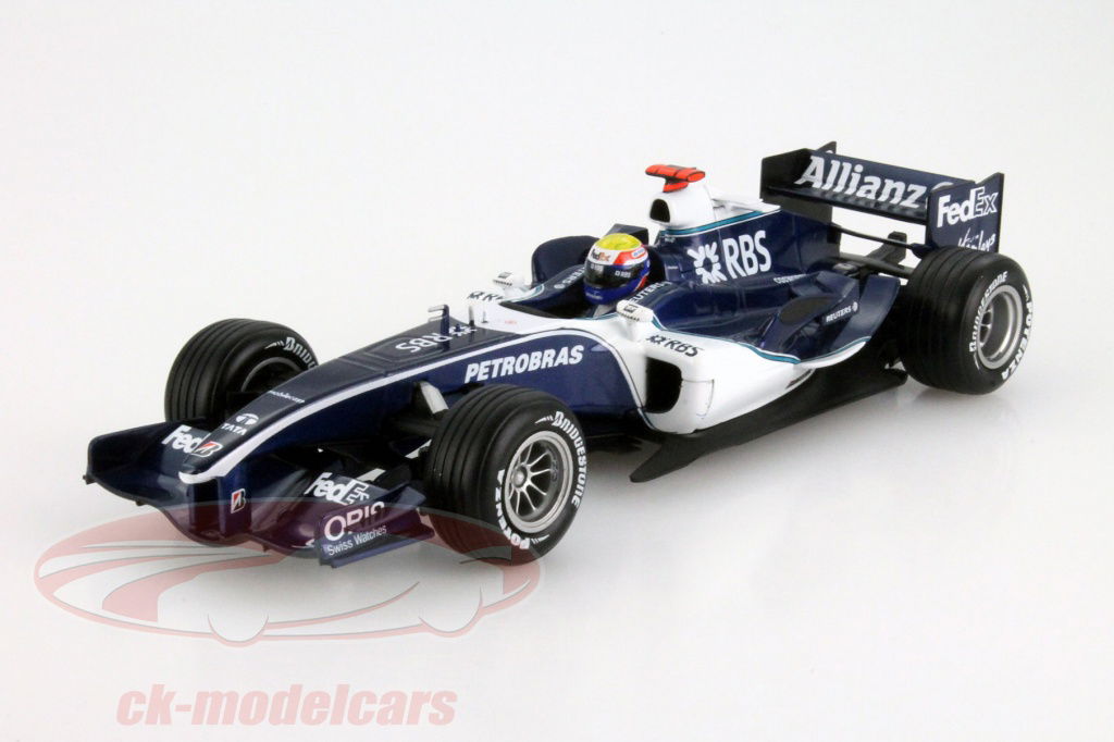 HotWheels 1:24 M. Webber Williams FW28 Formula 1 2006 J2971