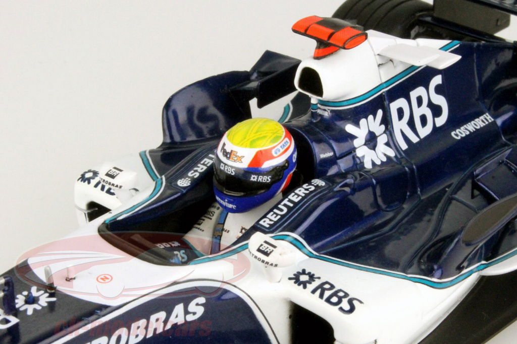 F1ウィリアムズ FW28 2006 M.ウェバー サイン入りミニカー1/43 F1ウィリアムズ FW28 2006 M.ウェバー サイン入りミニカー1/43