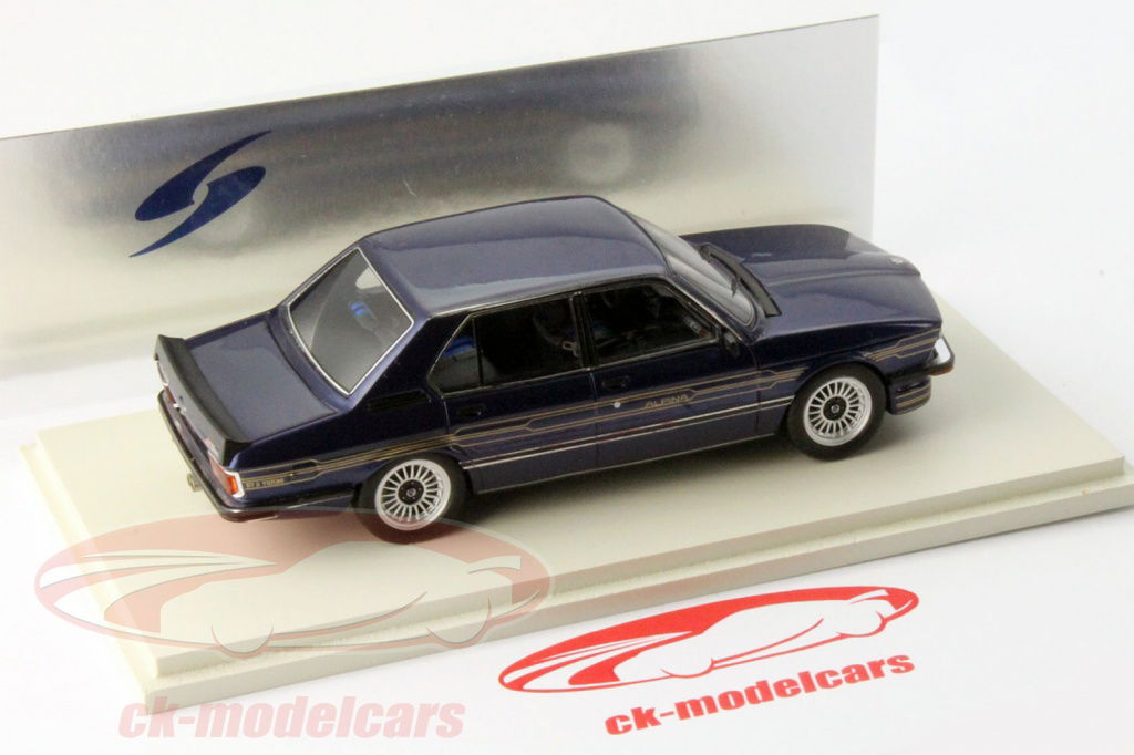 Spark 1:43 BMWアルピナB7 Sターボ（E12）〜ダークブルー