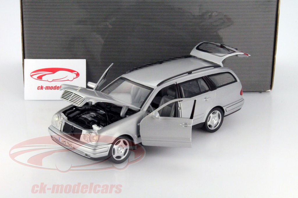 Minichamps 1:18 Mercedes-Benz E-Class Avant-garde silver MB