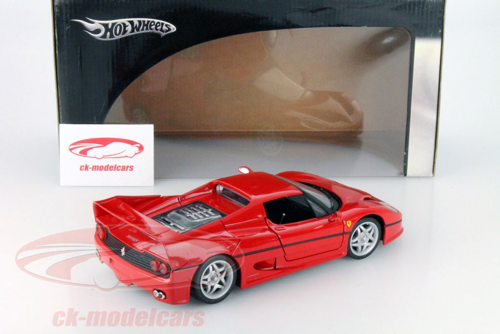 HOTWHEELS 1/18フェラーリ F50 (カスタム仕様) HOTWHEELS 1/18フェラーリ F50 (カスタム仕様)の通販 by
