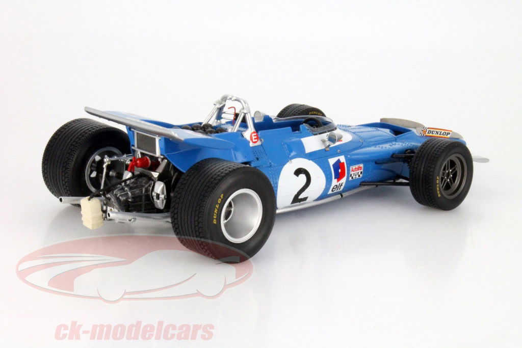 Spark 1:18 Jackie Stewart Matra MS80 #2 Winner French GP