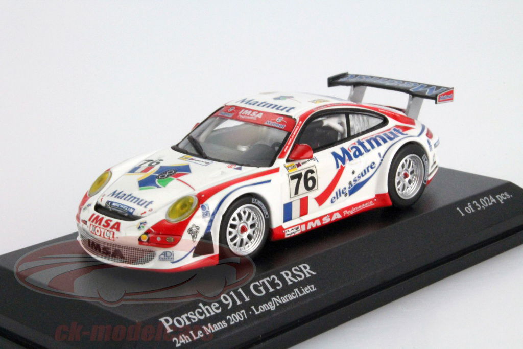 【MINICHAMPS】Porsche 911 GT3 RSR #M57 Minichamps 1/18 100 066473 - Porsche 911 GT3 RSR Ice Pol
