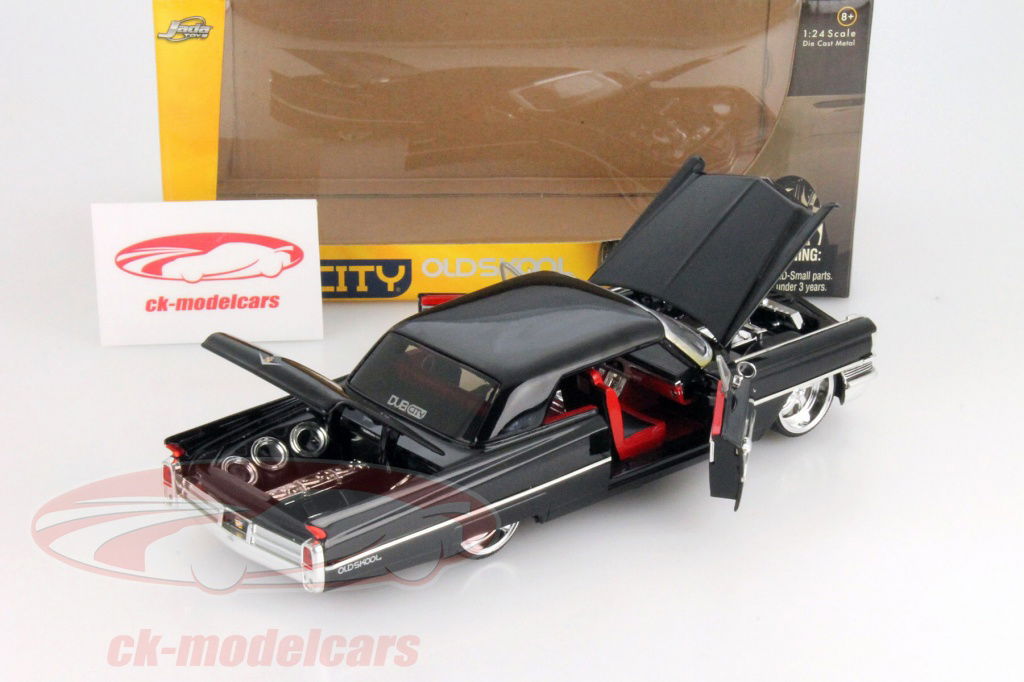 Jada 1/24 1963 キャデラック Jadatoys 1:18 Cadillac Hard Top Year 1963 Dub City black 1