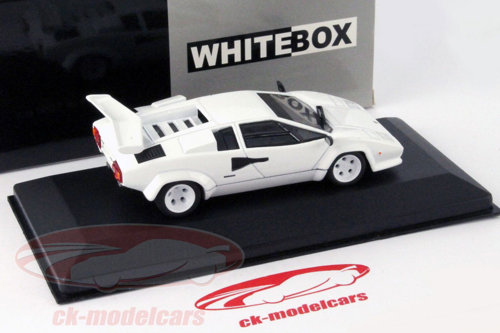 1/43 ランボルギーニカウンタックLP400 ホワイト 1974 1/43 ミニチャンプス ランボルギーニ カウンタック LP400