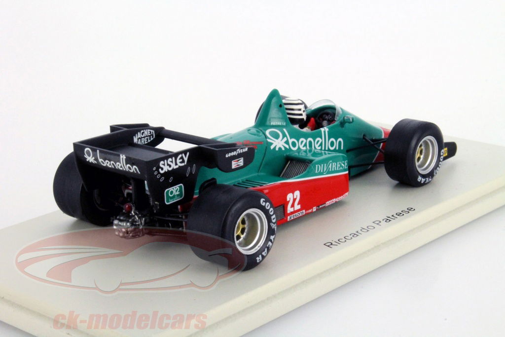 Spark 1:43 リカルドパトレーゼアルファロメオ184T＃22第3回