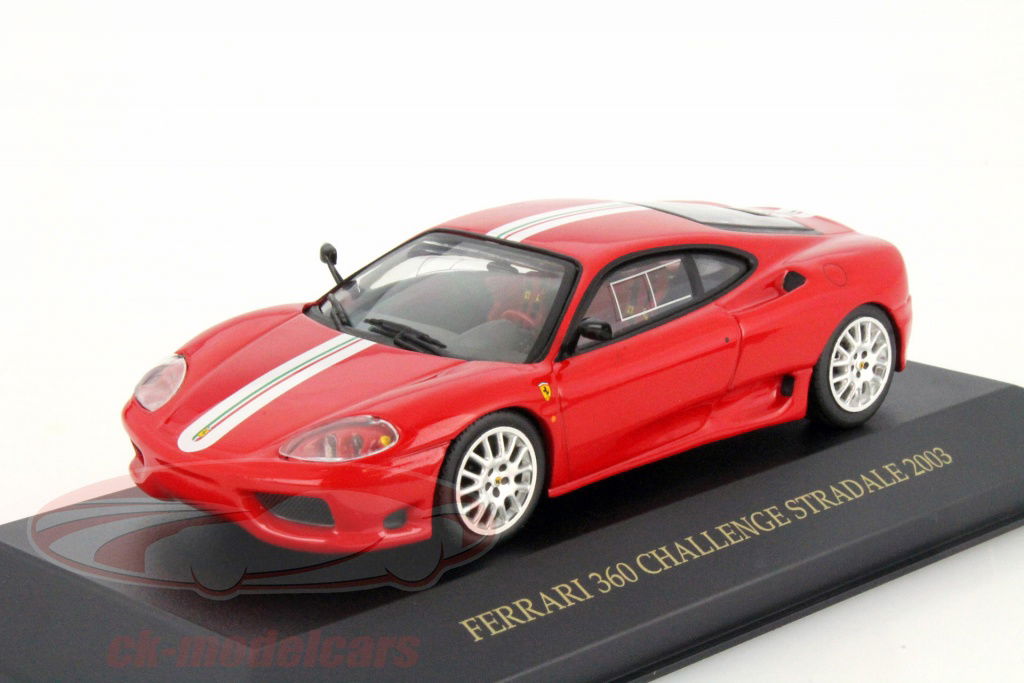 ミニカー ixo 1/43 FERRARI  360  CALLENGE STRADALE IXO Models 1/43 Ferrari 360 Challenge Stradale 2003, RED
